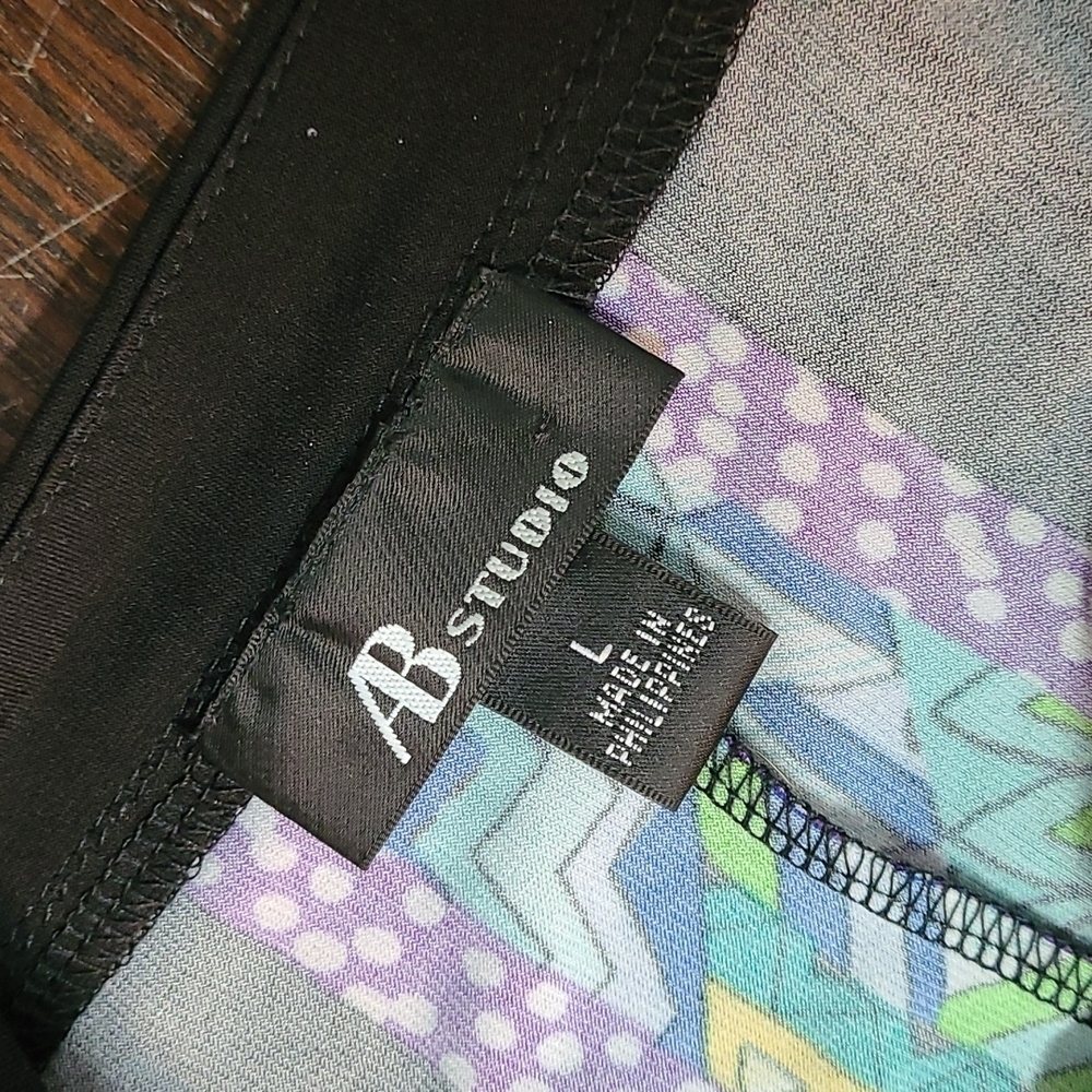 AB Studio Multi-Color Maxi Dress - Picture 6 of 9